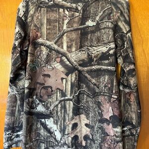 STARTER Kids Long Sleeve Forest Camo Shirt